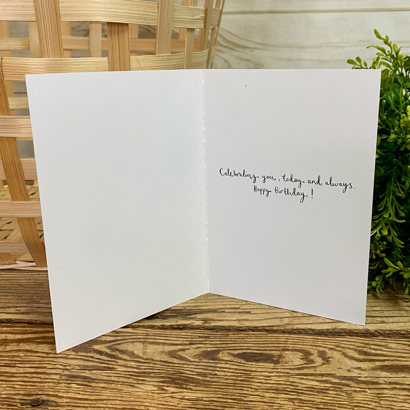 Spring Chicken Birthday Card
