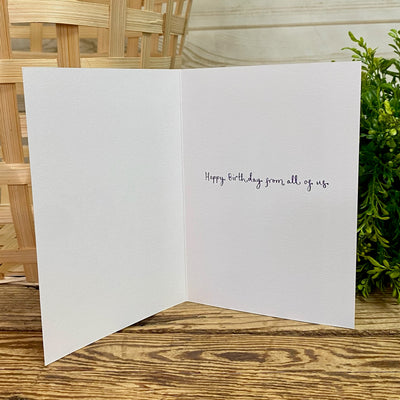 Cows Heard Birthday Card