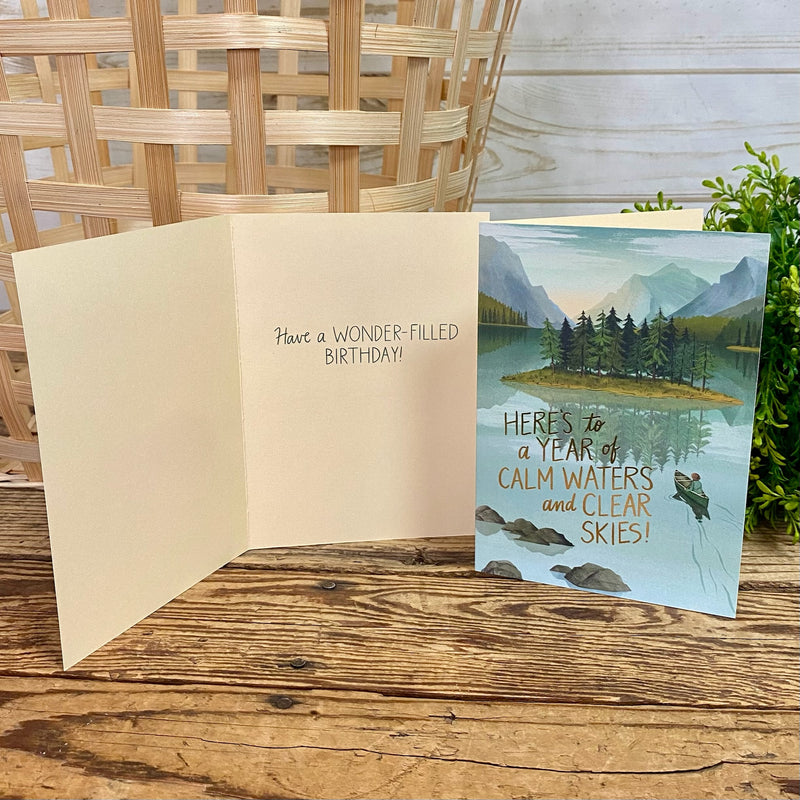 Clear Skies Birthday Card