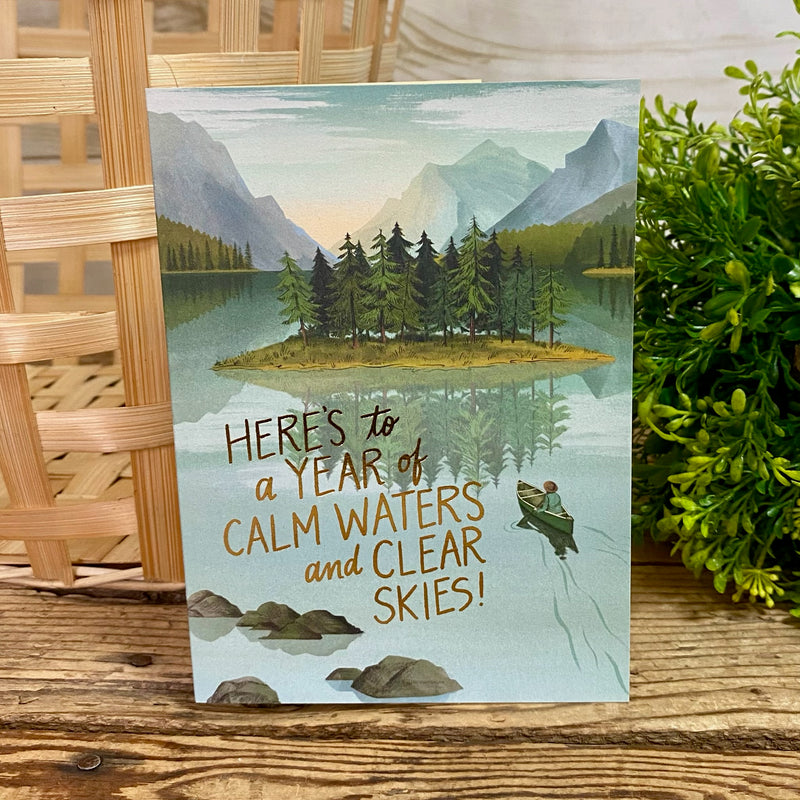 Clear Skies Birthday Card
