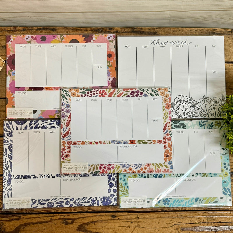 Weekly Planner Notepads