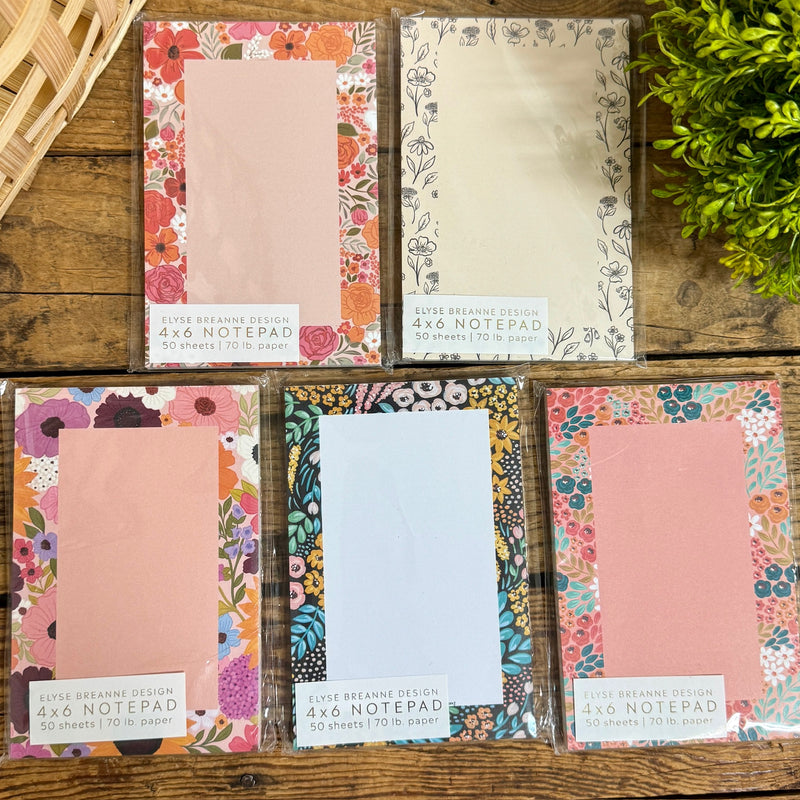 Floral Notepads