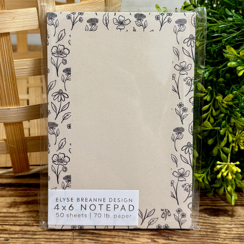 Floral Notepads