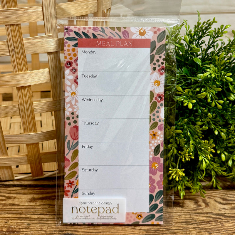 Meal Plan Notepad