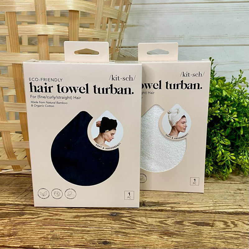 Hair Towel Turban by Kitsch