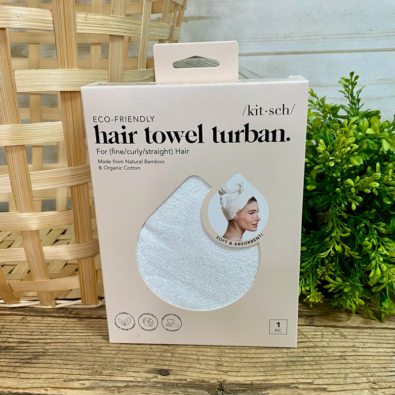 Hair Towel Turban by Kitsch