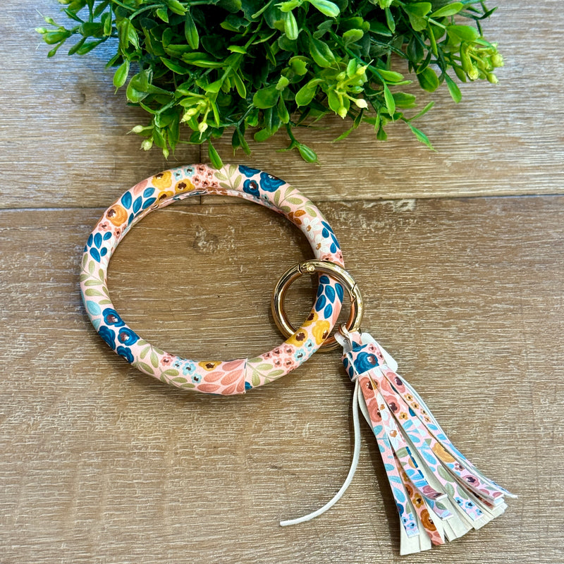 Circle Wristlet Keyrings