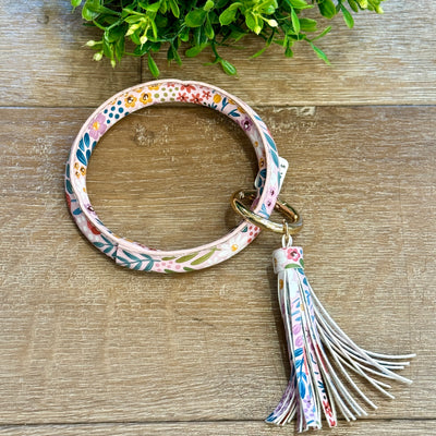 Circle Wristlet Keyrings