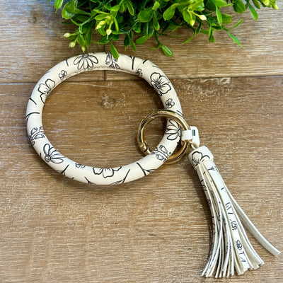 Circle Wristlet Keyrings