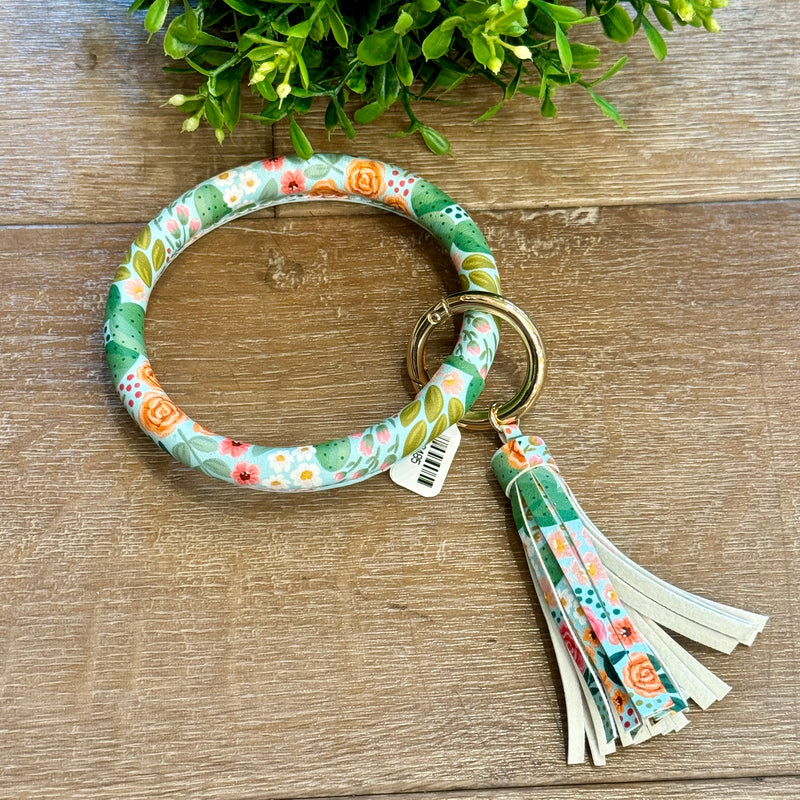 Circle Wristlet Keyrings