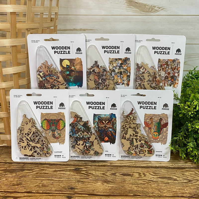 Mini Wooden Puzzles