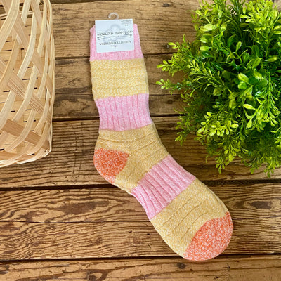 World's Softest Weekend Patch Crew Socks