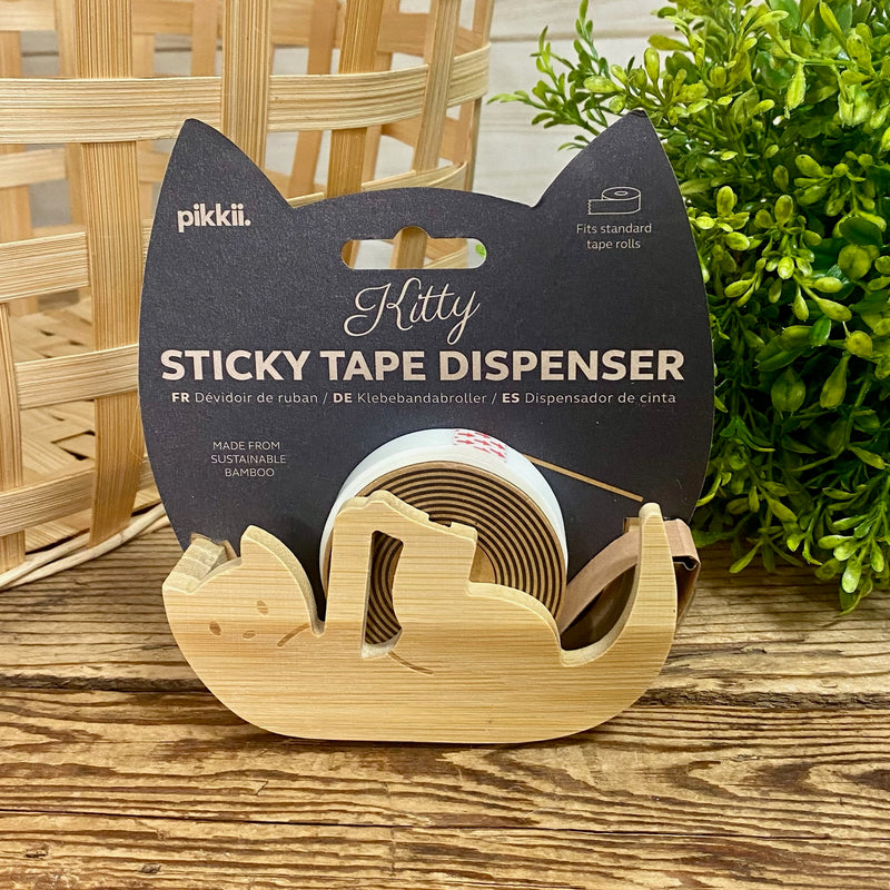 Kitty Sticky Tape Dispenser