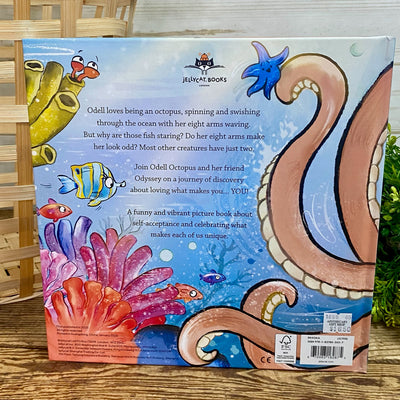 Odell's Amazing Arms Jellycat Book
