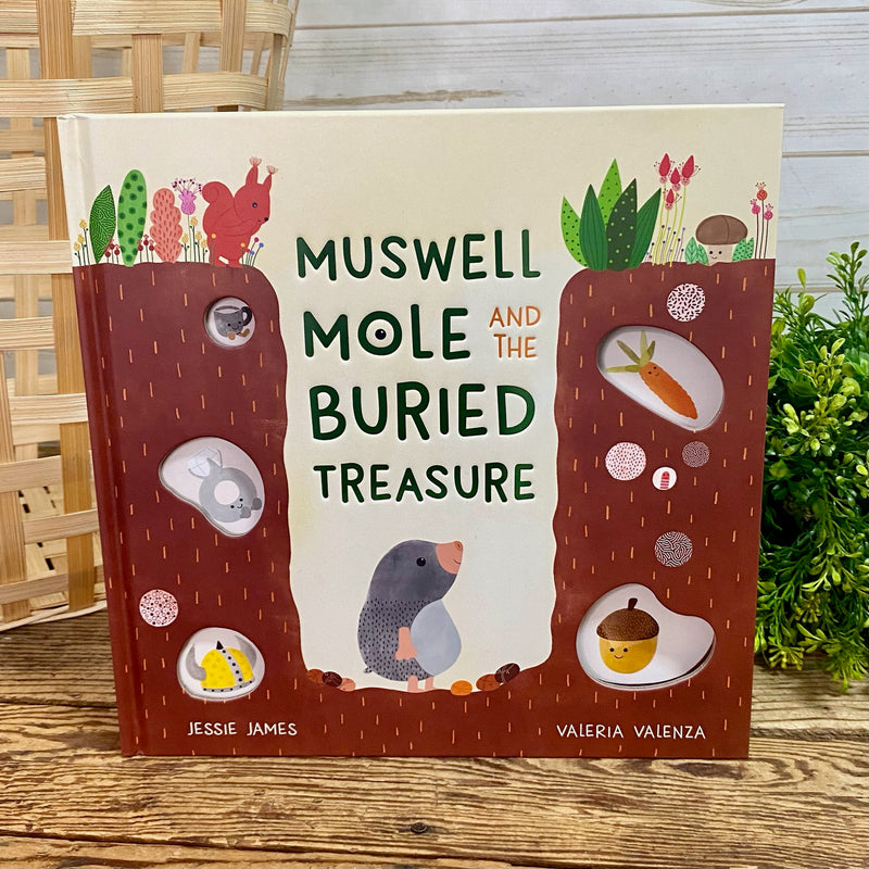 Muswell Mole and the Buried Treasure Jellycat Book