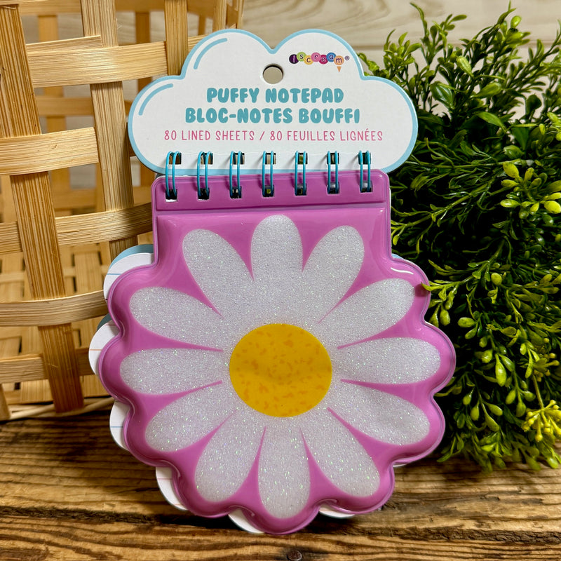 Puffy Daisy Notepad