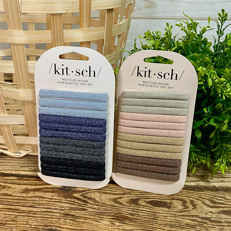 Recycled Nylon Medium Elastics 12pc Set by Kitsch