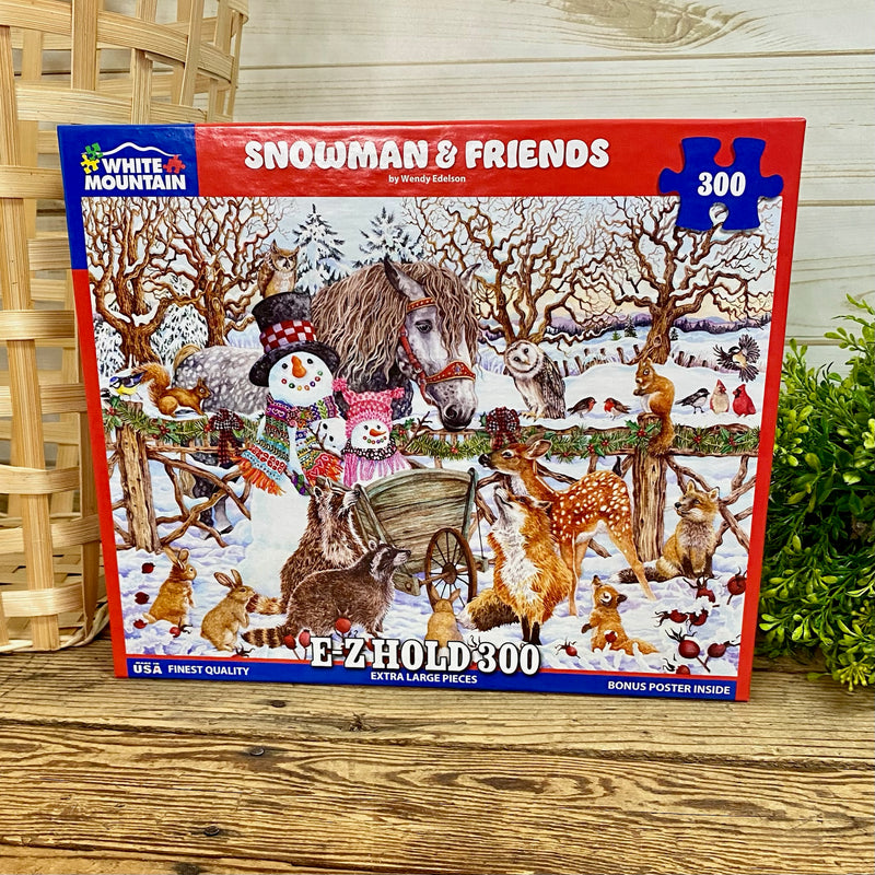 Snowman & Friends 300 Piece Puzzle
