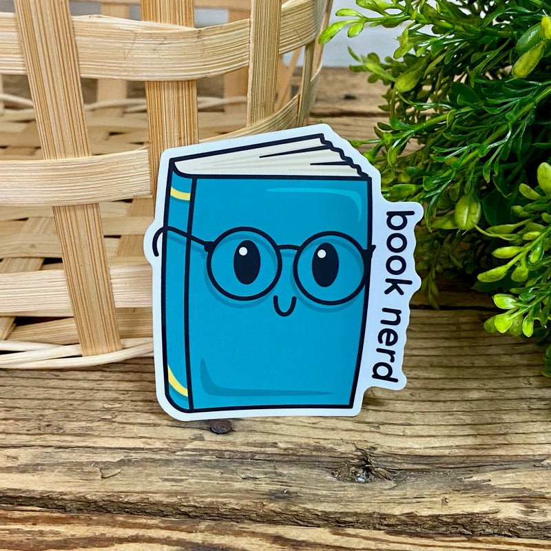 Book Nerd Sticker