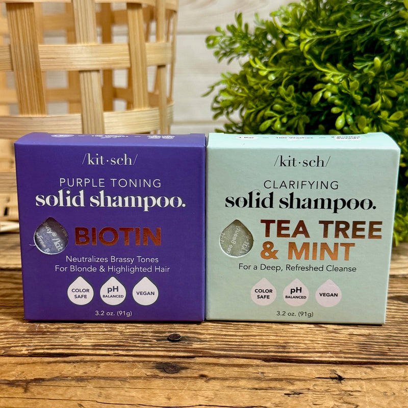 Kitsch Solid Shampoo Bars