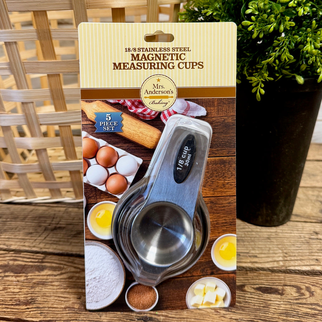 Mrs. Anderson's Baking 5-Piece Magnetic Measuring Cups | Kitch'n