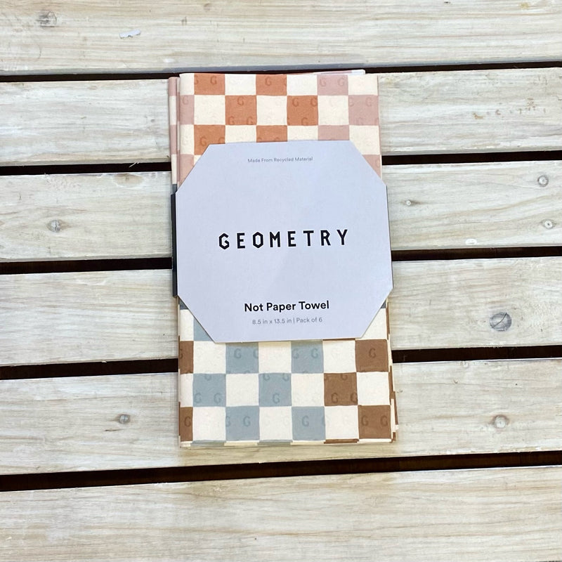 Geometry Not Paper Towel 6Pk