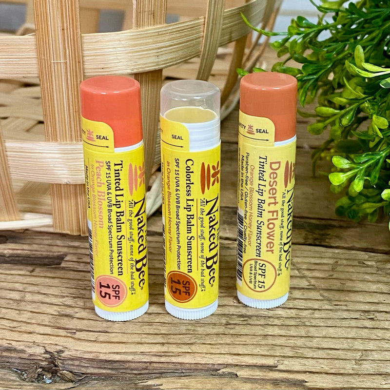 Naked Bee Tinted Lip Balm SPF 15