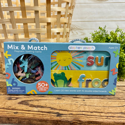 Mix & Match Magnetic Spelling Game