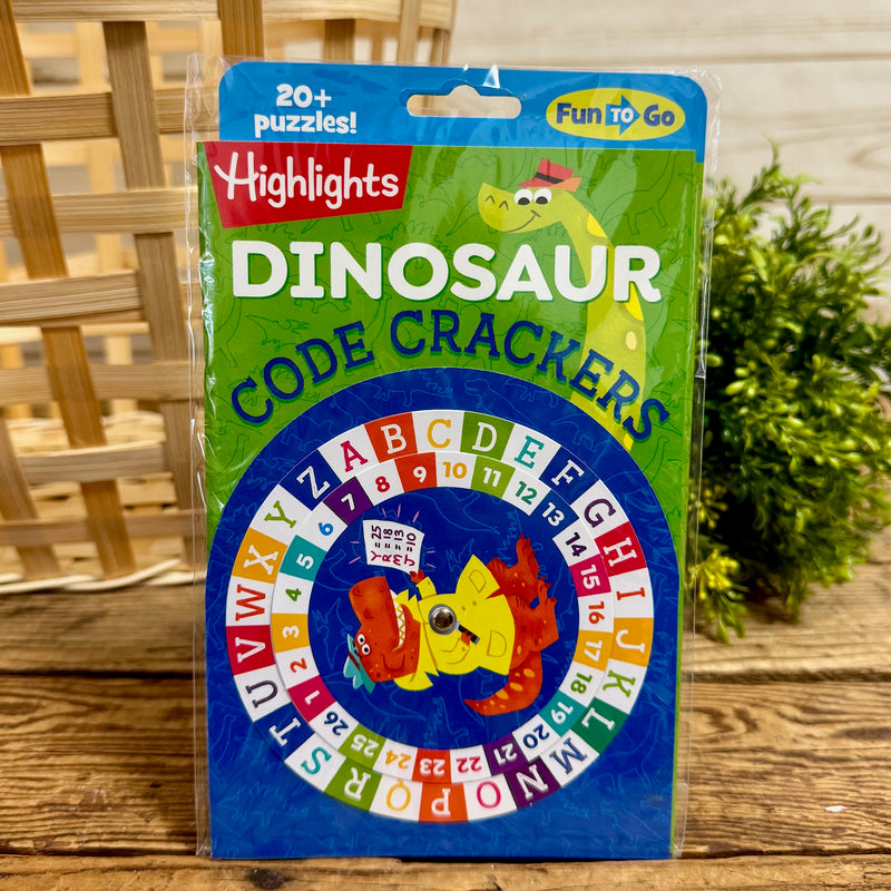 Dinosaur Code Crackers (Highlights Fun to Go): Highlights