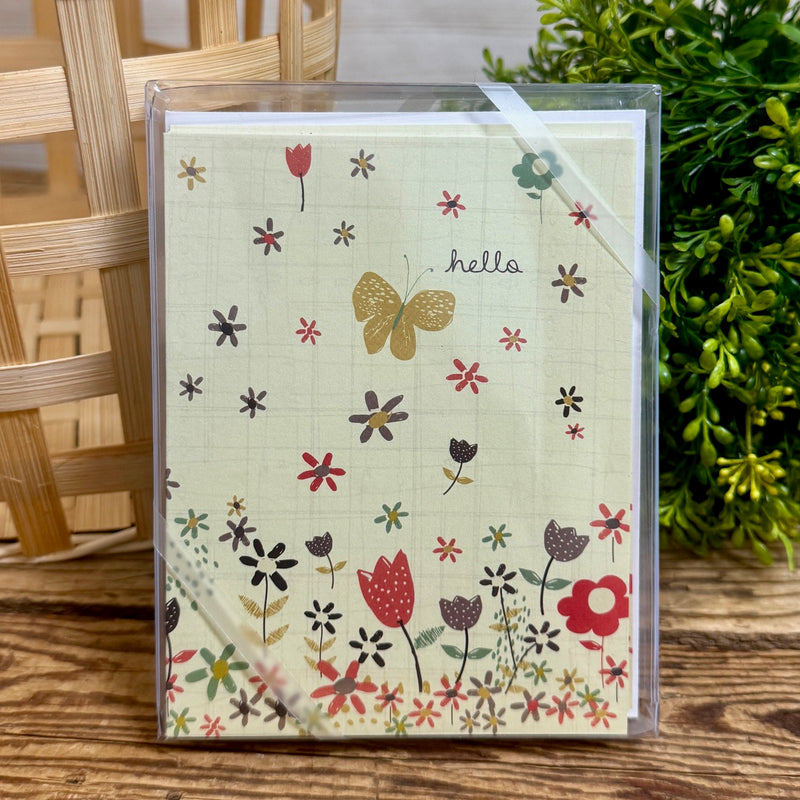 Hello Butterfly Boxed Notecards