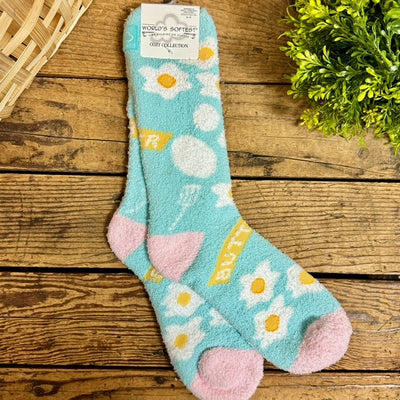 World's Softest Cozy Crew Socks