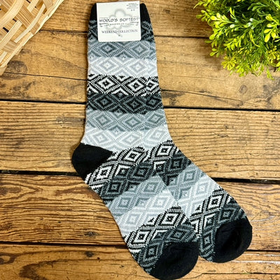 World's Softest Weekend Gem Crew Socks