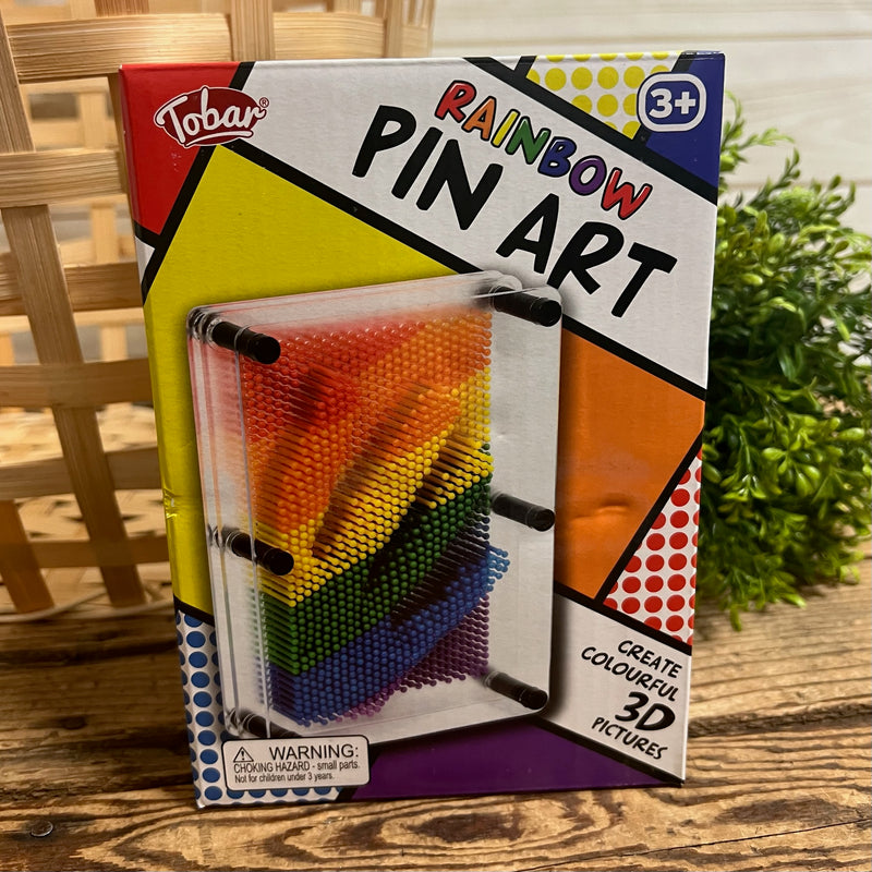 Rainbow Pin Art