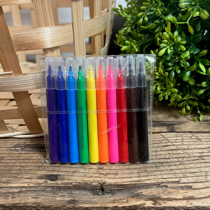 Mini Markers 10 pc Set