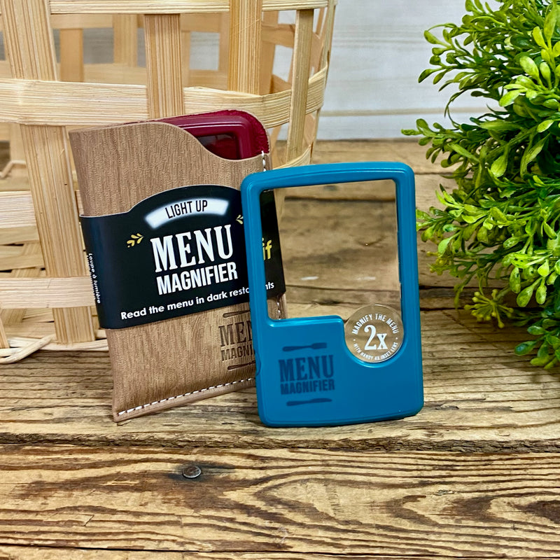 Light Up Menu Magnifiers
