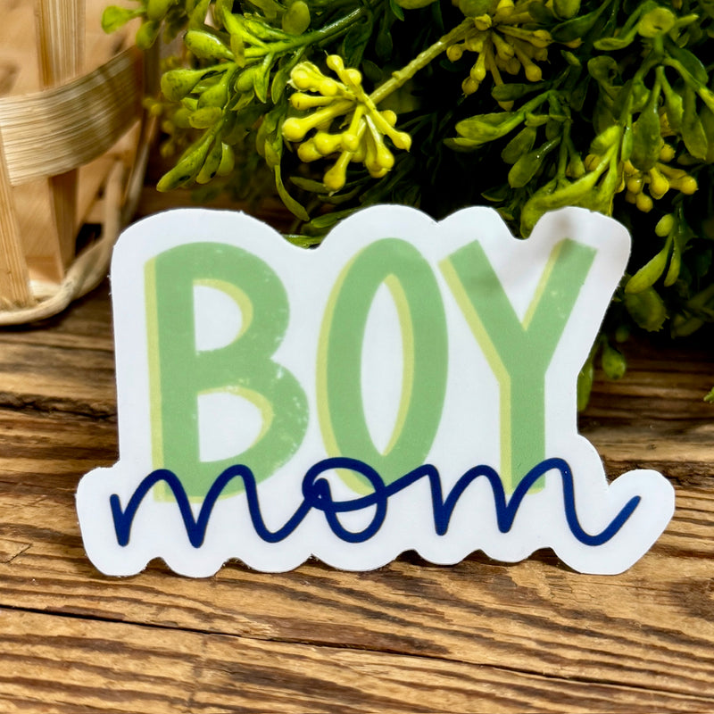 Boy Mom Sticker