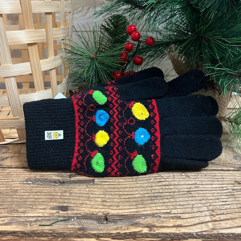 Christmas Light Up Gloves