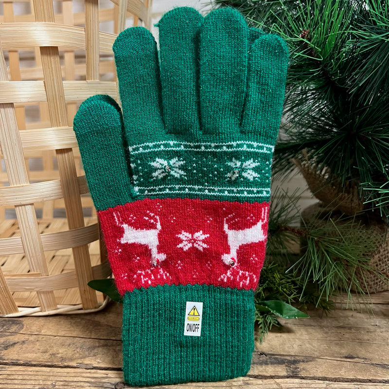 Christmas Light Up Gloves