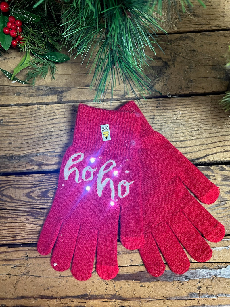 Christmas Light Up Gloves