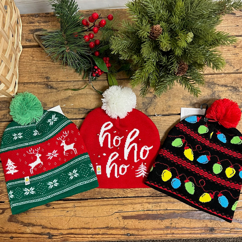 Christmas Light Up Hats