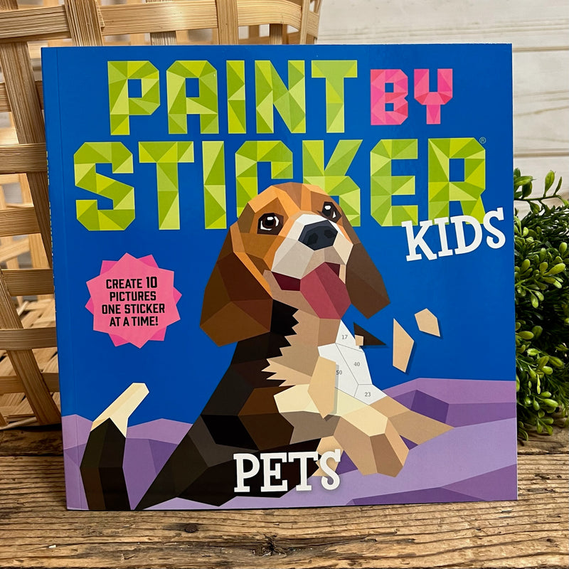 Paint By Sticker Books