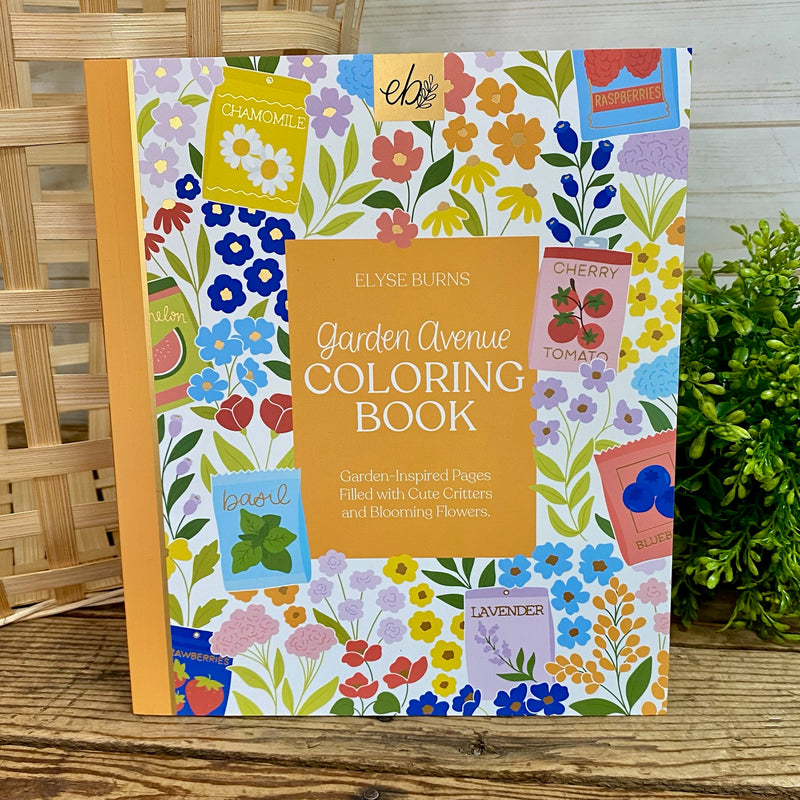 Garden Avenue Coloring Book