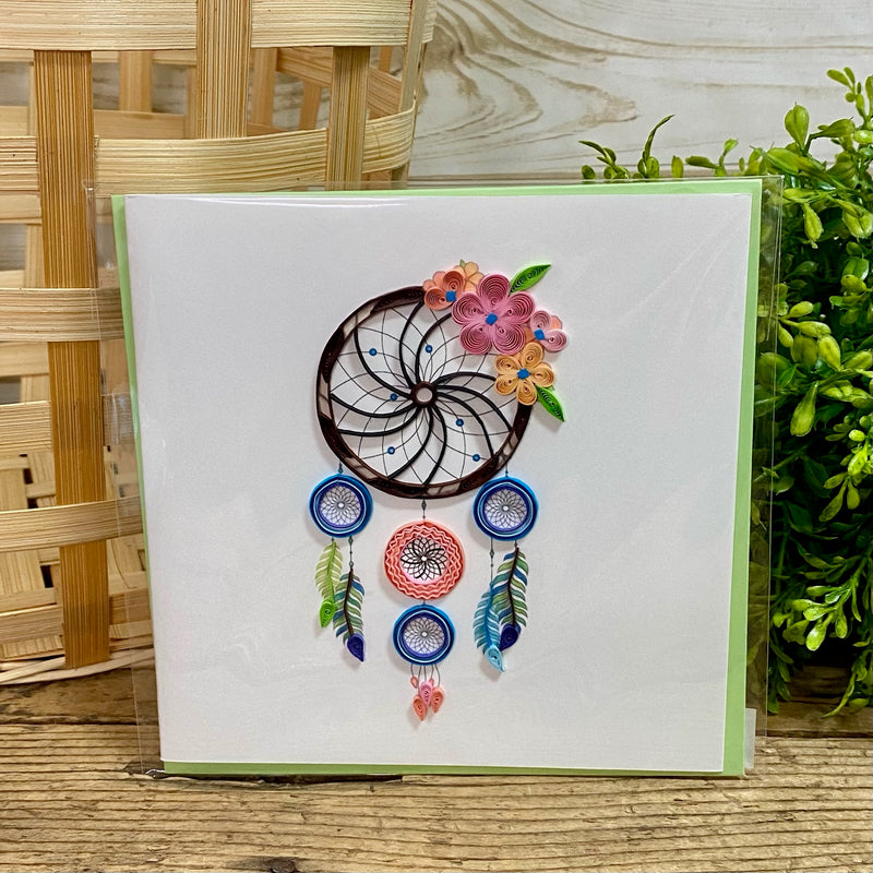 Dream Catcher Quilling Card