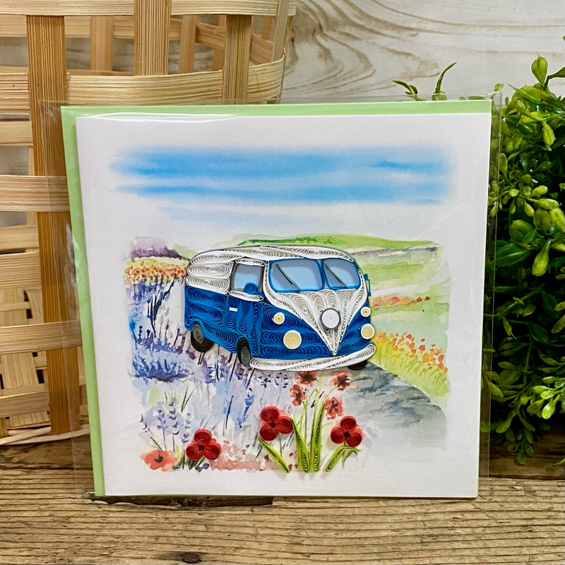Road Trip Quilling Card