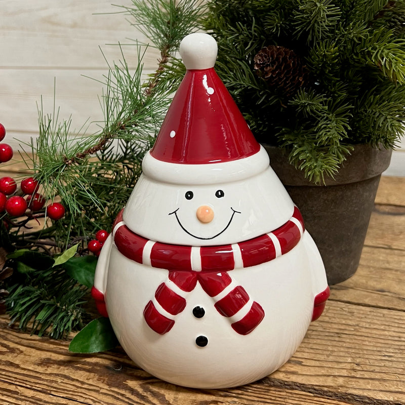 Snowman Treat Jar