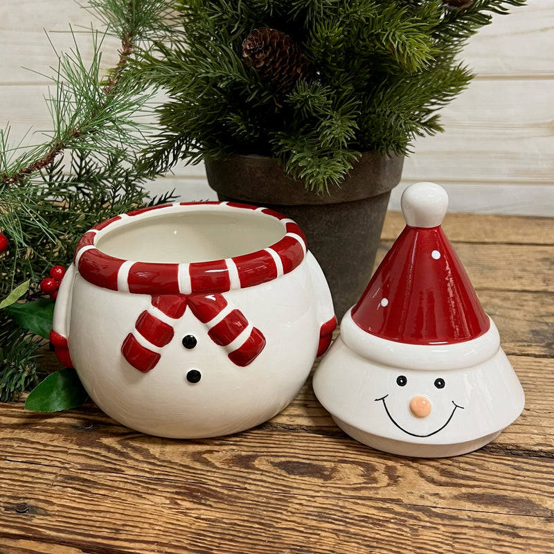 Snowman Treat Jar