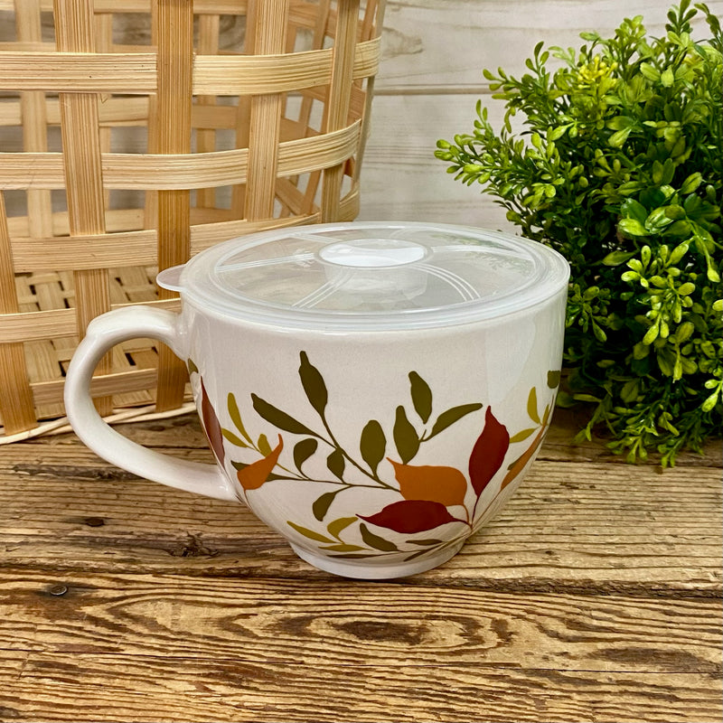 Autumn Botanical Soup Mug