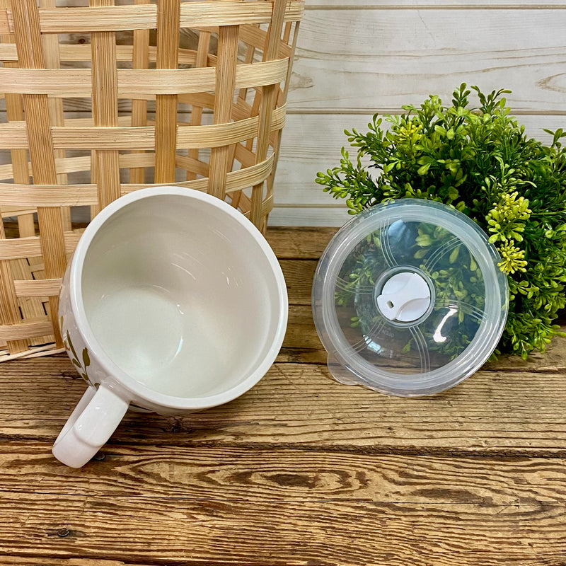 Autumn Botanical Soup Mug