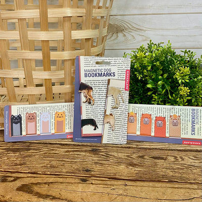 Magnetic Dog & Cat Bookmarks - Apothecary Gift Shop