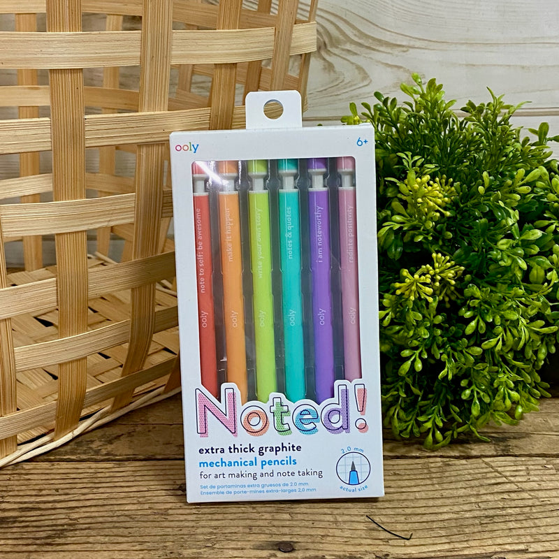 Noted Mechanical Pencils 6 Pack